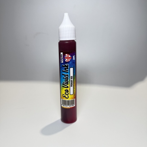 Eco Vivid Ink - 30ml - Primary Red